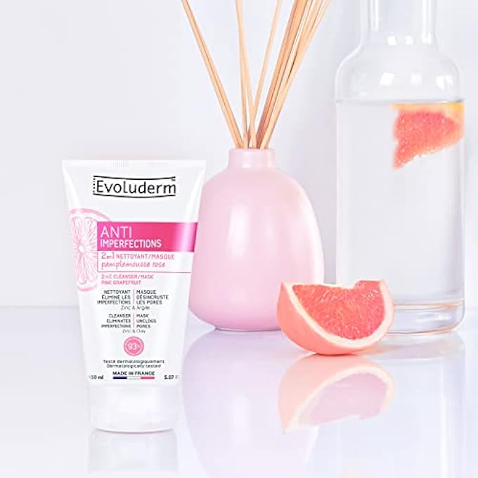 Evoluderm منظف قناع مضاد للعيوب 2 في 1 للجنسين - 150 مل - Image 2